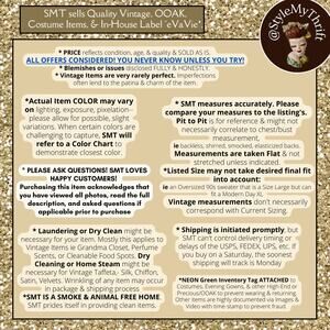 Style My Thrift--What To Know When Purchasing from SMT--Vintage, Costume, OOAK
